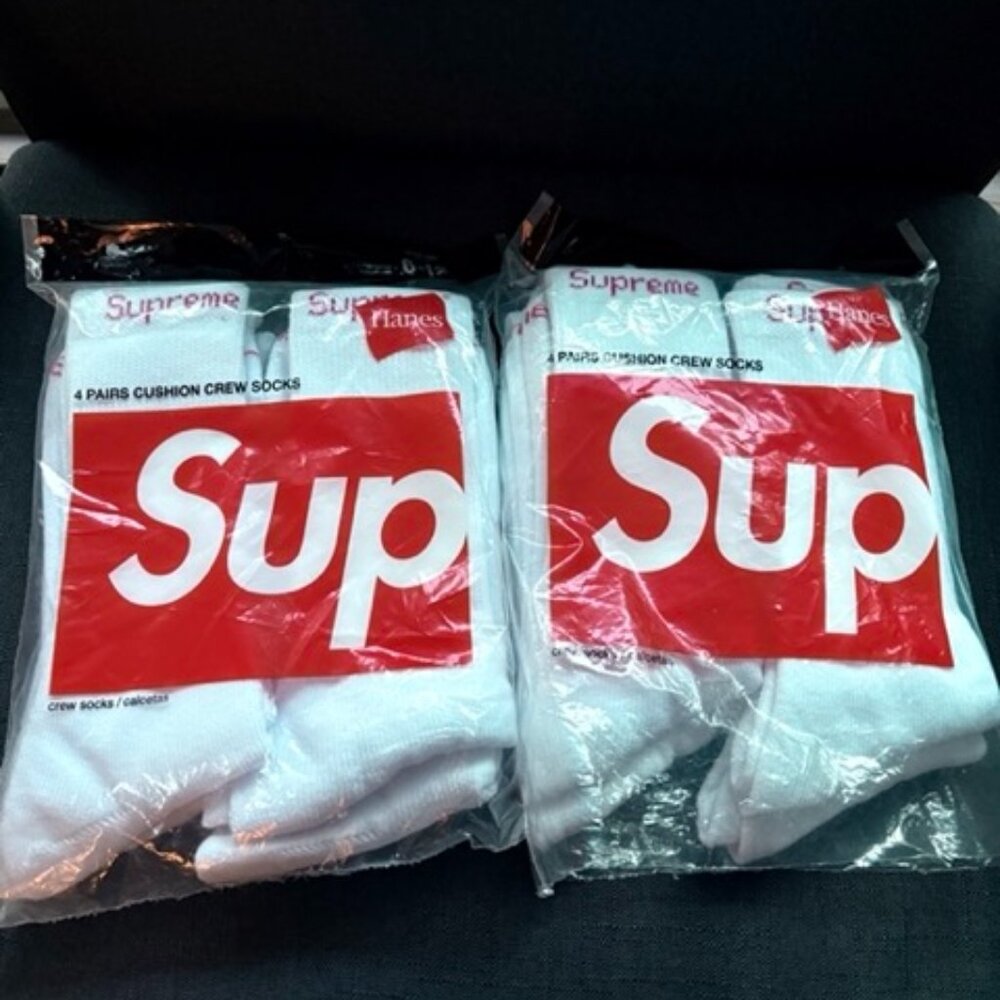 Two packs Hanes X Supreme socks